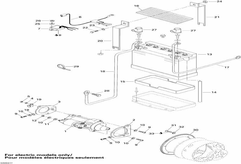 BRP SkiDoo ������ Skandic LT 440F, 2004 - Battery � ����������