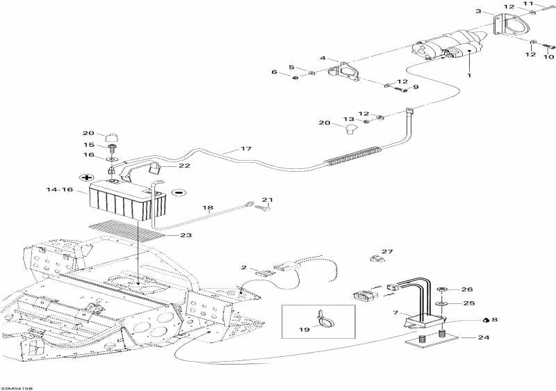 �������� BRP SkiDoo Skandic SUV 550F, 2004 ������ - Electrical System (550f Suv)