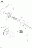05-   (552) (05- Drive Pulley (552))
