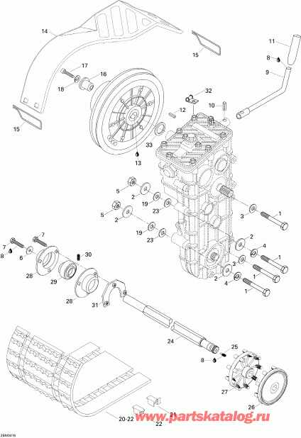  Skidoo - Drive System