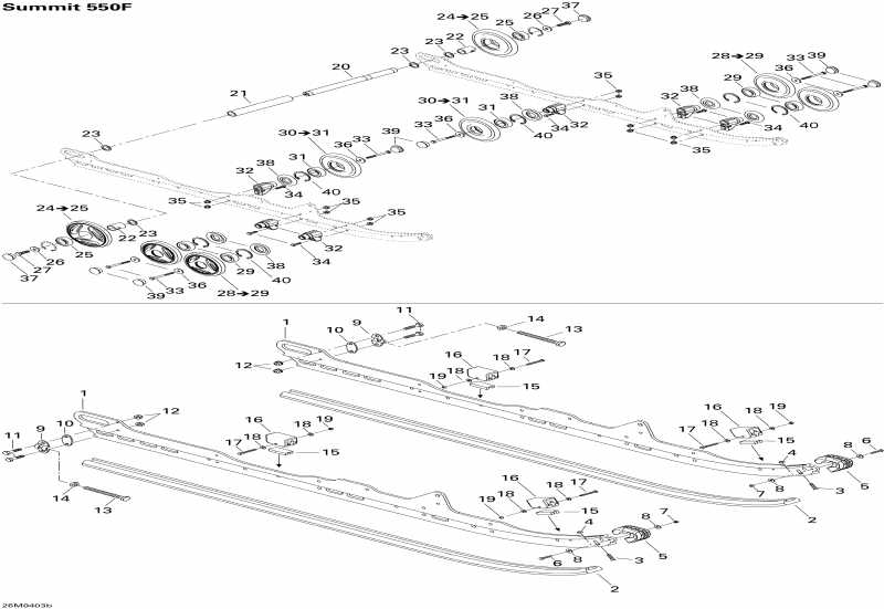  ski-doo  Summit 550F, 2004 -   Summit 550f