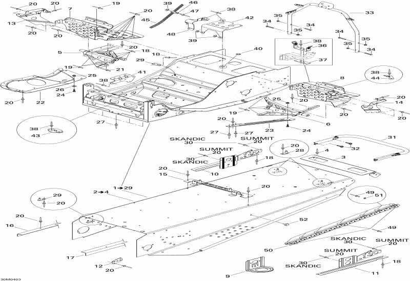 SkiDoo  Summit 550F, 2004 -    Summit 550f