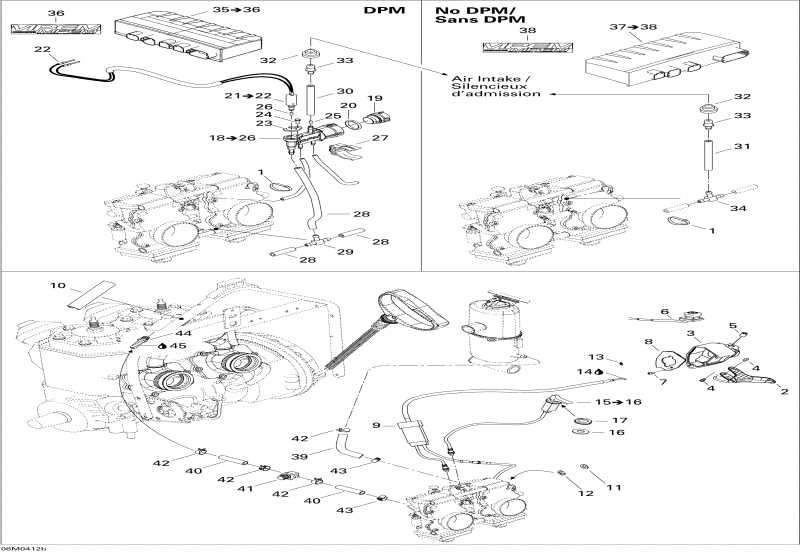  SkiDoo Summit 600 HO, 2004 - Engine 2