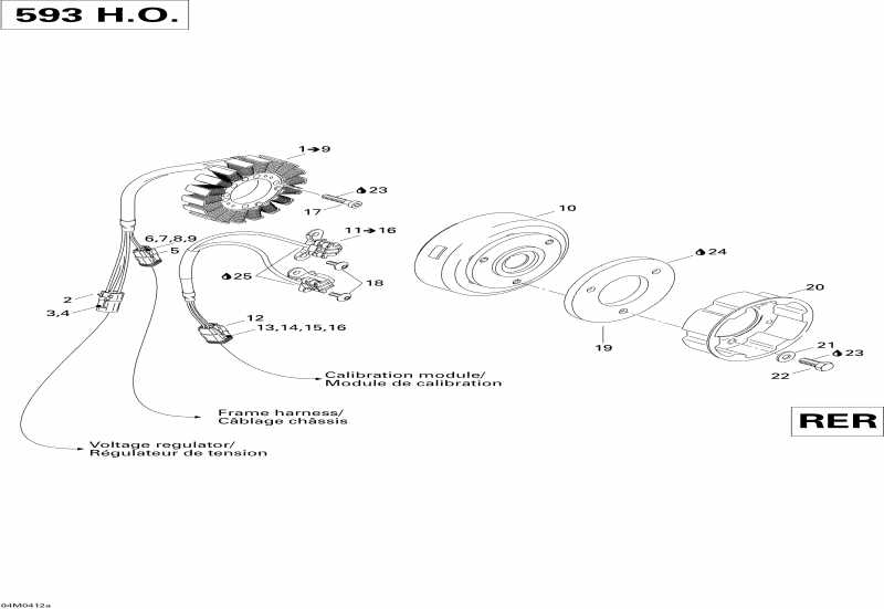  Skidoo -  (12v, 360w) (593 Ho)