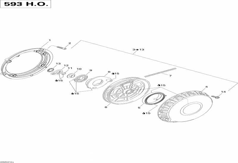 �������� Skidoo ����������� Summit 600 HO, 2004 - Rewind ������� (593)