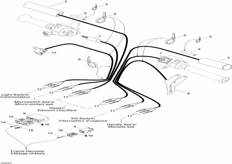 Skidoo - Steering Harness