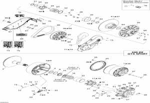 05-   500ss (05- Driven Pulley 500ss)