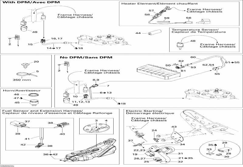BRP ����������� GTX 500SS, 2005 - ��������� ���������� 2 (500ss)