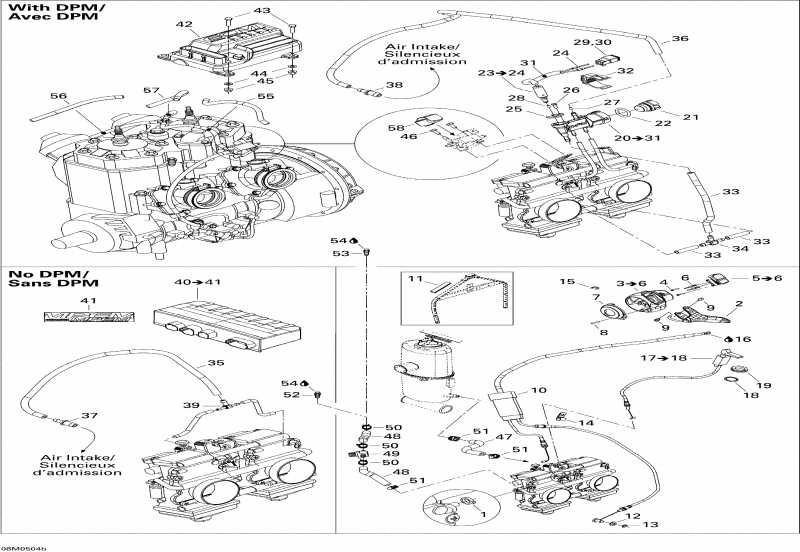 �������� Ski-doo GTX 600 HO, 2005 ������ - Engine 2, 600ho