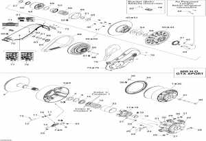 05-   600ho (05- Driven Pulley 600ho)