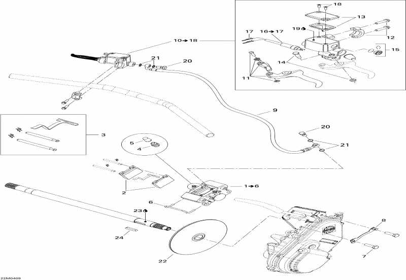 Skidoo - Hydraulic Brake