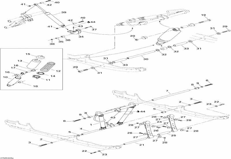  BRP SkiDoo Legend V-1000, 2005 - Front 
