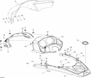 09-    Console (09- Windshield And Console)