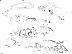 09-    Console X (09- Windshield And Console X)