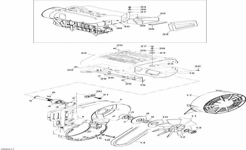 ��������  ������ Skandic LT 440F, 2005 - Cooling System