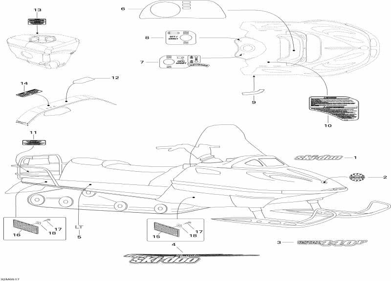  Skidoo Skandic LT 440F, 2005 - 