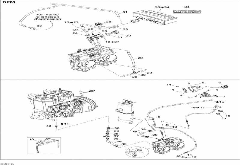 snowmobile  ����������� Summit 600 HO, 2005 - Engine 2, 600ho