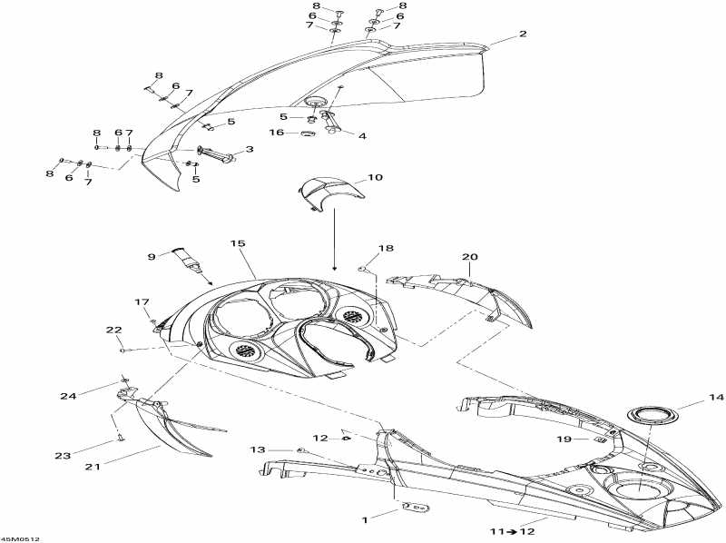 ��������  ������ Summit 600 HO, 2005 - �������� ������ � Console 600ho