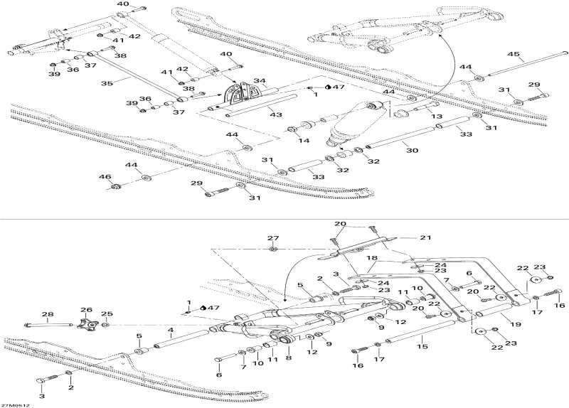  Skidoo Summit 800 HO, 2005 - Front 