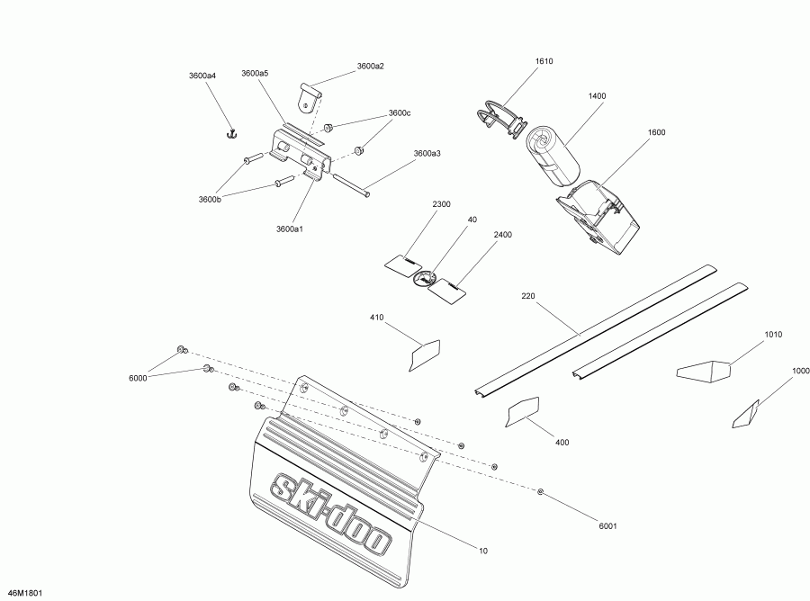 �������� Skidoo EXPEDITION SPORT 550F, 2018 ������ - Utilities Expedition 550f