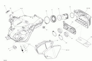 02- Air    600 Carb - All Package (02- Air Intake Engine 600 Carb - All Package)