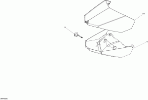 09- Luggage Rack  600 Carb - All Models (09- Luggage Rack Engine 600 Carb - All Models)