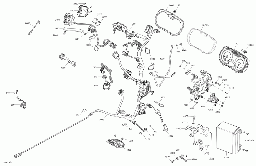  BRP  GRAND TOURING 600 ACE, 2018 -  System Grand Tou  600 Ace