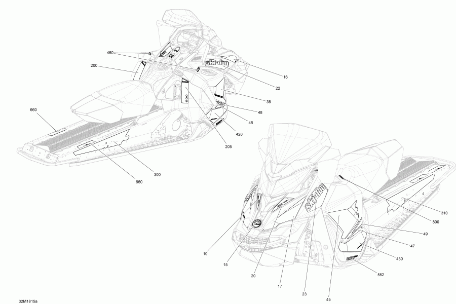  -  Mxz 600ho E-tec Package Tnt
