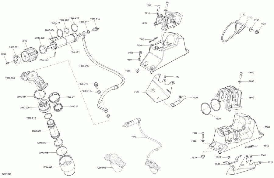 RENEGADE 600HO E-TEC, 2018  - Shocks Rear Qas Qas