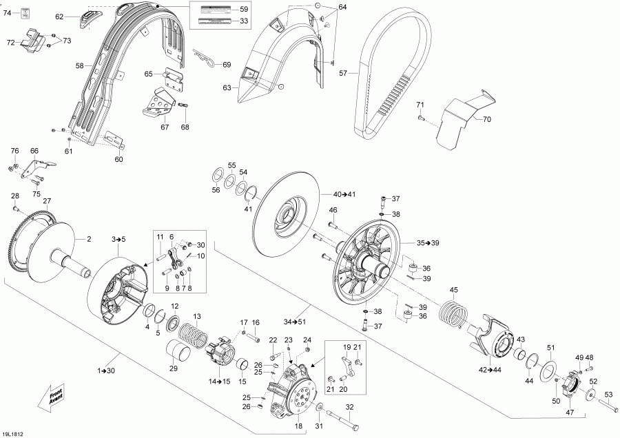 BRP -  Skandic 600ho E-tec