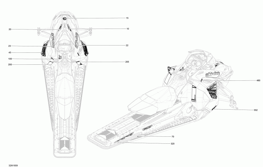 BRP SkiDoo GRAND TOURING 900 ACE 2018  -  Grand Tou  900 Ace Package Le