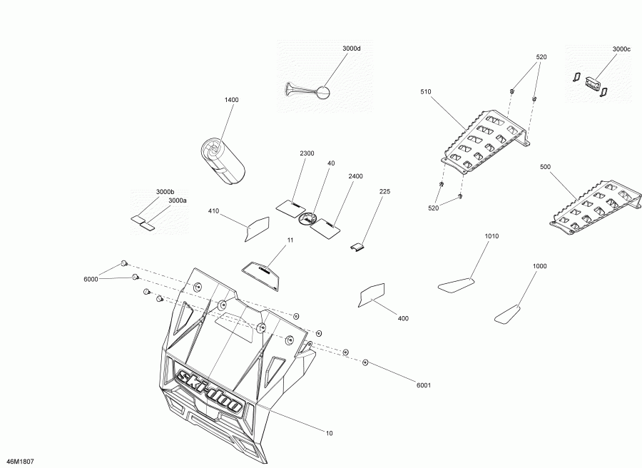 snowmobile Ski-doo  GRAND TOURING 900 ACE 2018 - Utilities Grand Touring