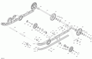 08- Suspension Rear Mxz  600 Ace - Inferior (08- Suspension Rear Mxz Engine 600 Ace - Inferior)