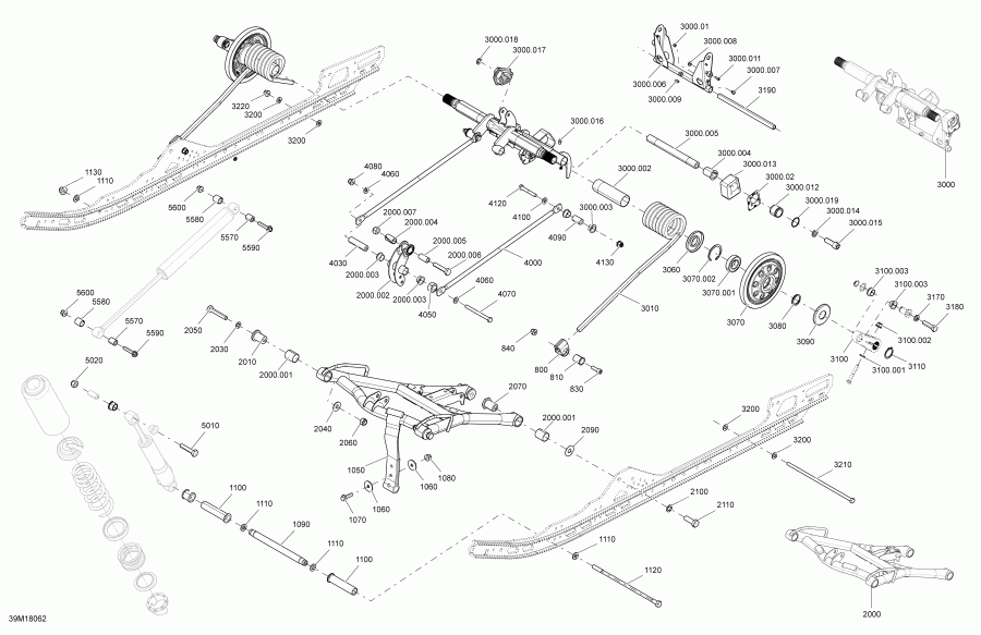  SkiDoo - Suspension Rear Grand Touring Package Se Superior