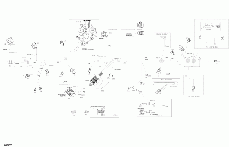  BRP - Electrical System Grand Touring, Renegade Enduro Engine 1200 4-tec