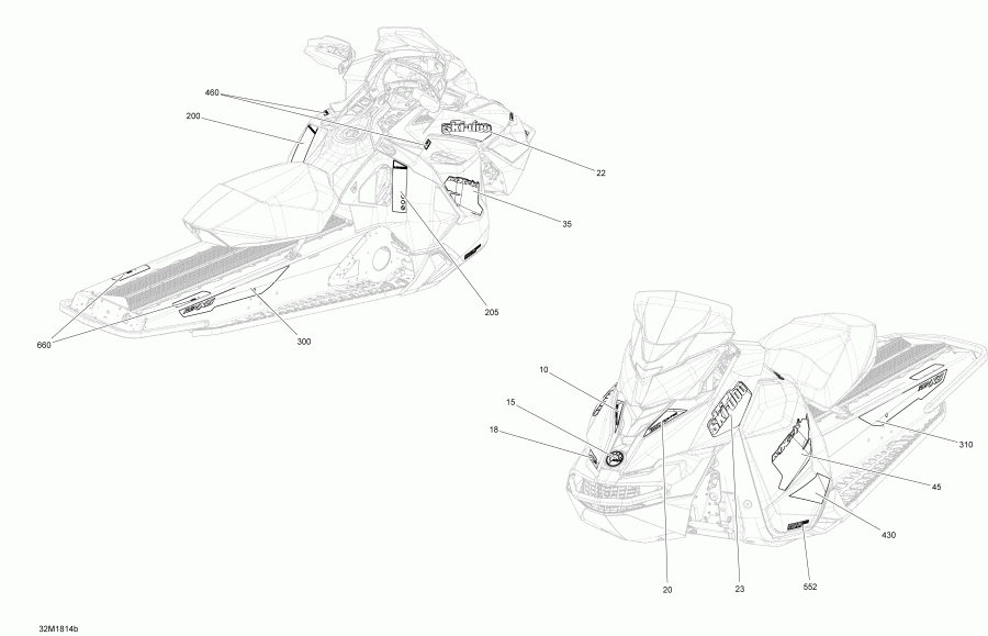  SkiDoo MXZ 900 ACE, 2018  -  Mxz 900 Ace Package Blizzard