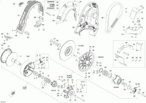 05-  Expedition - 800r E-tec (05- Pulley Expedition - 800r E-tec)