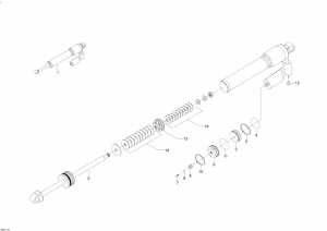 07- Rear Shocks - 800r E-tec (07- Rear Shocks - 800r E-tec)