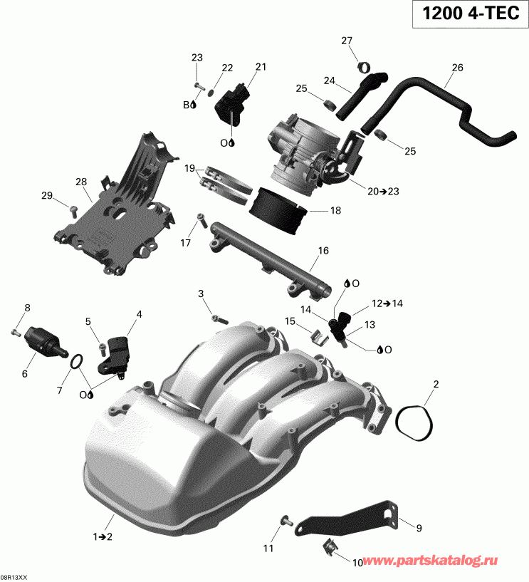 snowmobile  ������ EXPEDITION LE 1200 XU, 2013 - �������� ������� � �������� ����
