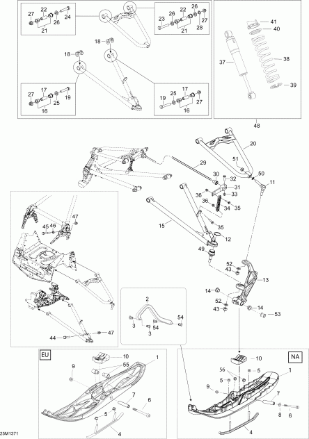 snowmobile  EXPEDITION LE 1200 XU, 2013 ������ - �������� �������� � ����