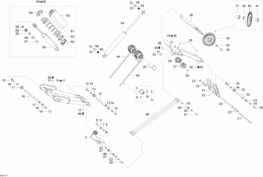snowmobile SkiDoo EXPEDITION LE 1200 XU, 2013 ������ - ������ ��������