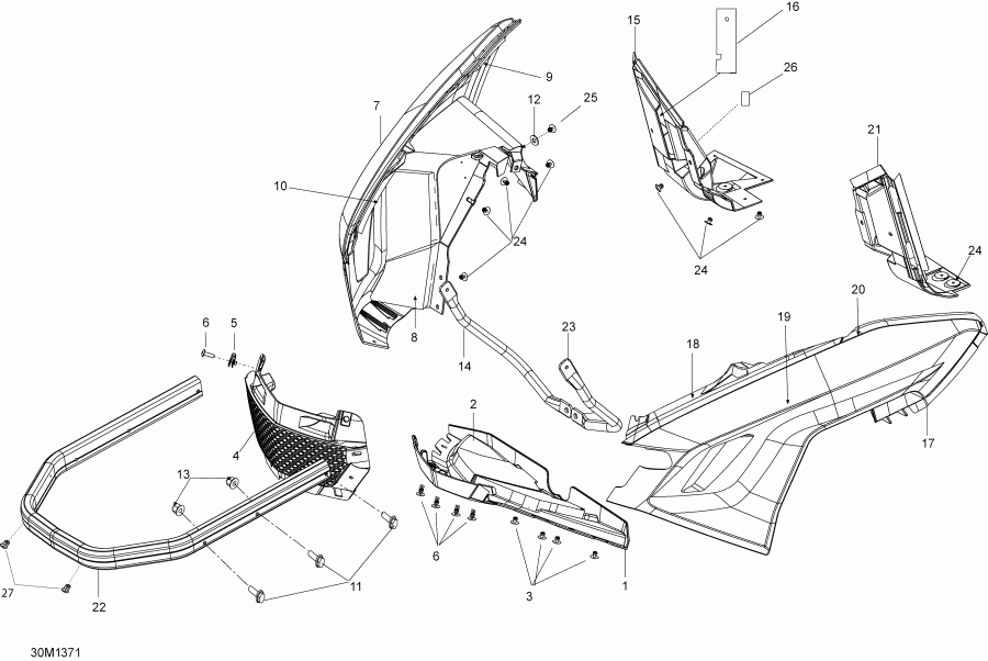   EXPEDITION LE 1200 XU, 2013 - Bottom Pan