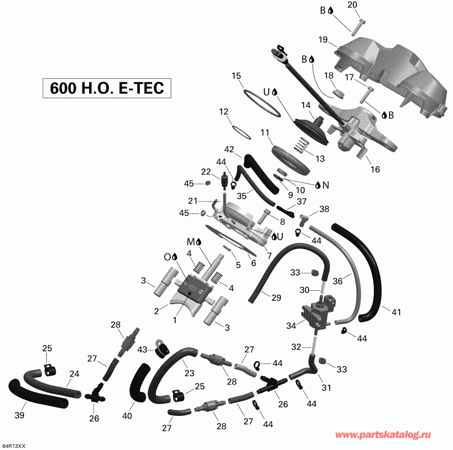 ��������  ����������� EXPEDITION LE 600HOE, REV XU, 2013 - 3d Rave
