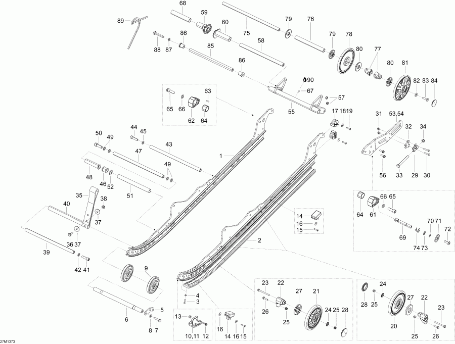 EXPEDITION SE 12004TEC, REVXU, 2013  - Rear Suspension