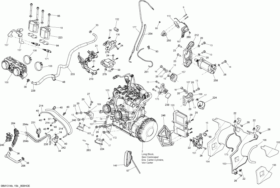  - Engine And Engine Support 800