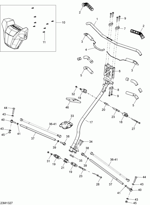 snowmobile SkiDoo -  