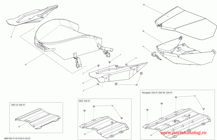  BRP SkiDoo - Luggage Rack Se