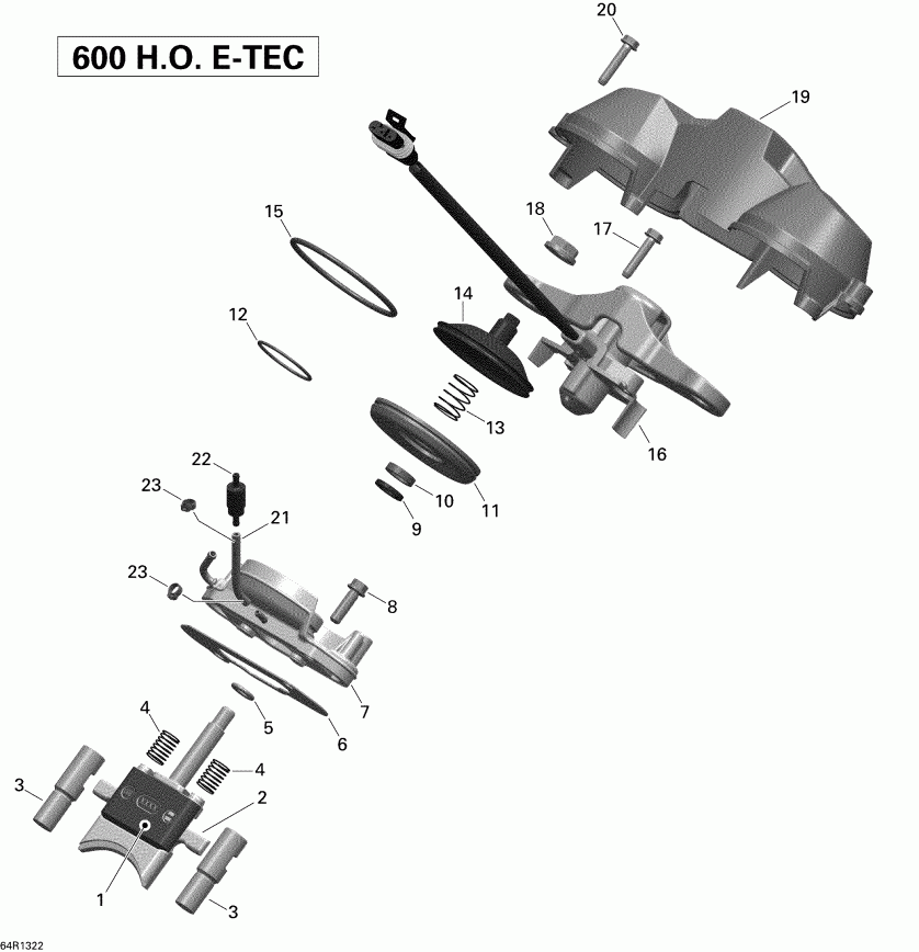 GSX SE 600HOE, 2013  - 3d Rave