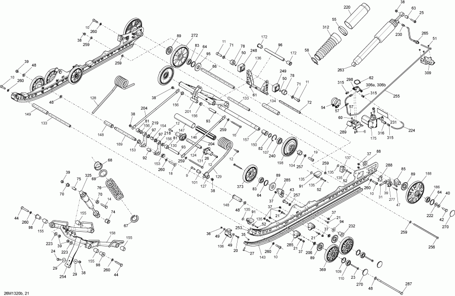  BRP SkiDoo - Rear Suspension