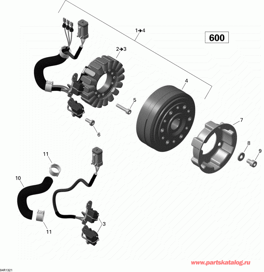 MXZ SPORT 600 XP, 2013  - 